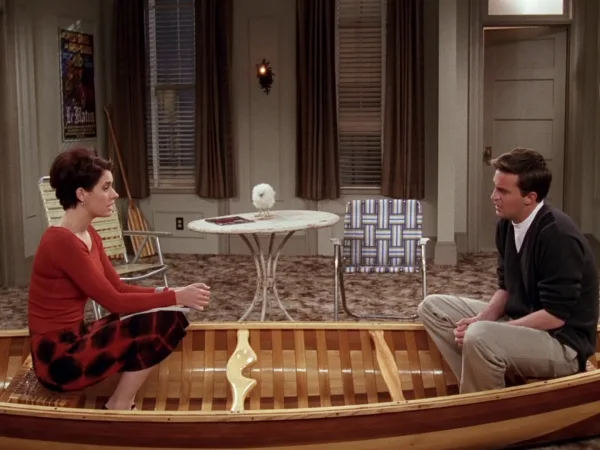 Friends The One Where Chandler Crosses the Line